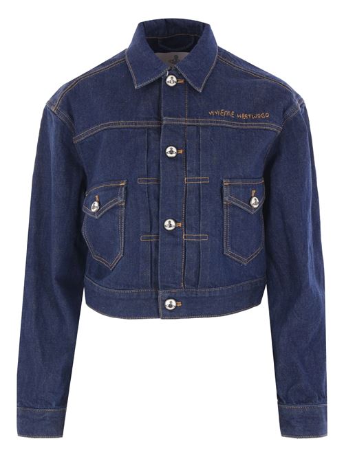 Giacca Marlene denim crop VIVIENNE WESTWOOD | 19010018W0162K406